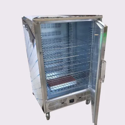 نمای داخل گرمکن غذا 70 نفره گازی استیل پرسنلی