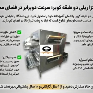 فر ریلی دو طبقه اینفوگرافیک