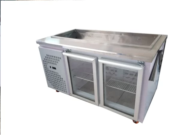 یخچال تاپینگ درب شیشه ای