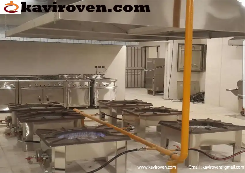 ابعاد هود صنعتی استیل