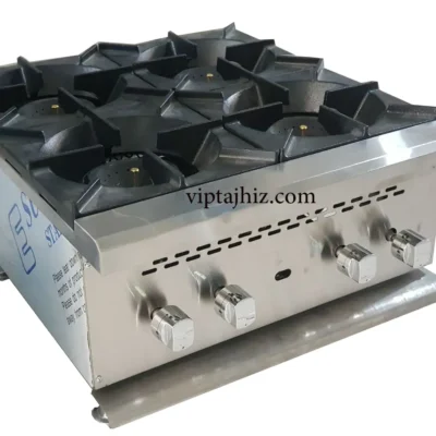 قیمت اجاق گاز صنعتی 4 شعله رومیزی