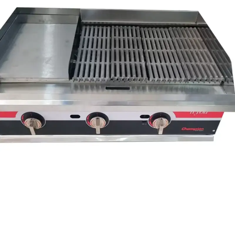 گریل ترکیبی 90 سانتی (30 سانت روغنی + 60 سانت ذغالی)