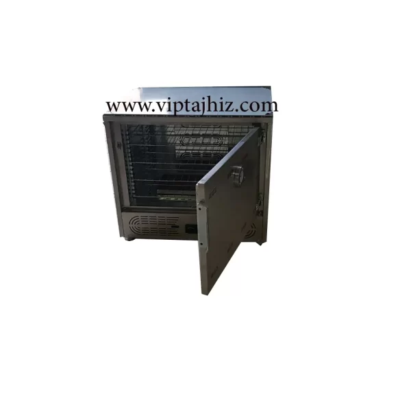 نمای داخلی از روبرو گرمخانه غذا سفارشی 40 نفره گازی