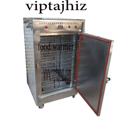 نمای داخل گرمکن غذا 70 نفره برقی دیجیتال