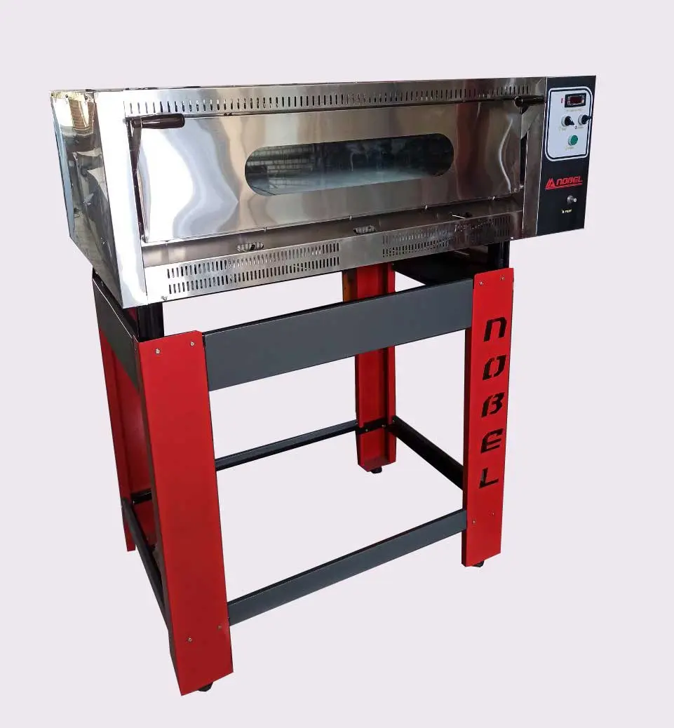 فر صندوقی اتومات 12 بشقاب با پایه آهنی