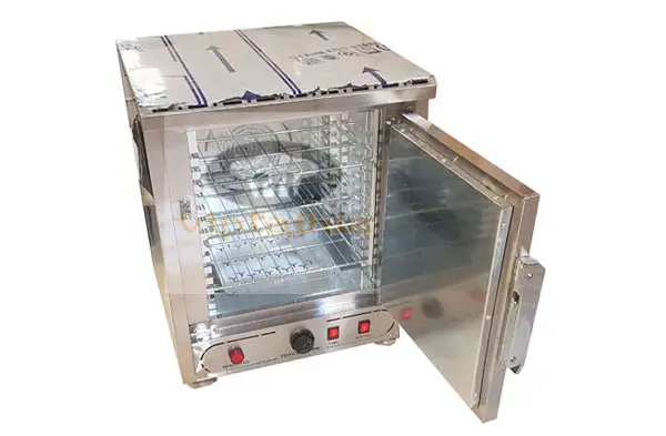 نمای داخل گرم کن غذا 10 نفره برقی آنالوگ نبل