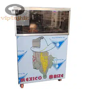 دستگاه ذرت مکزیکی برقی - گازی طرح جدید نوبل