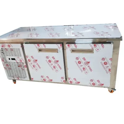 یخچال میز کاری ۱۵۰ سانتی تمام استیل