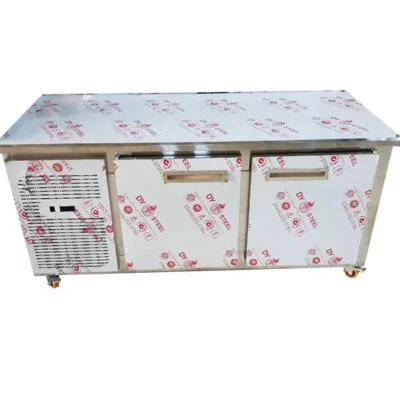 قیمت یخچال میز کاری 150 سانتی استیل