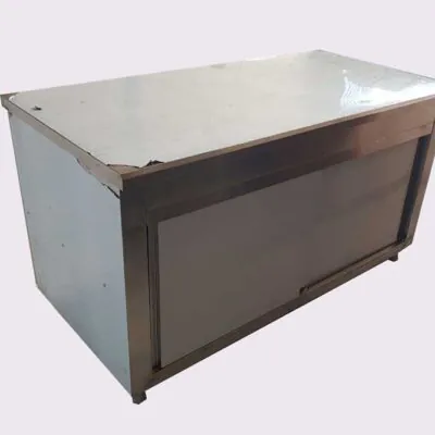 قیمت کانتر ساده استیل درب دار فست فود